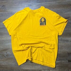 Chucky the Doll Graphic Tee in Bright Yellow